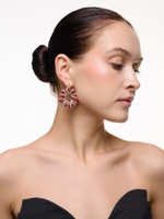 Серьги "Character New" Red Agate