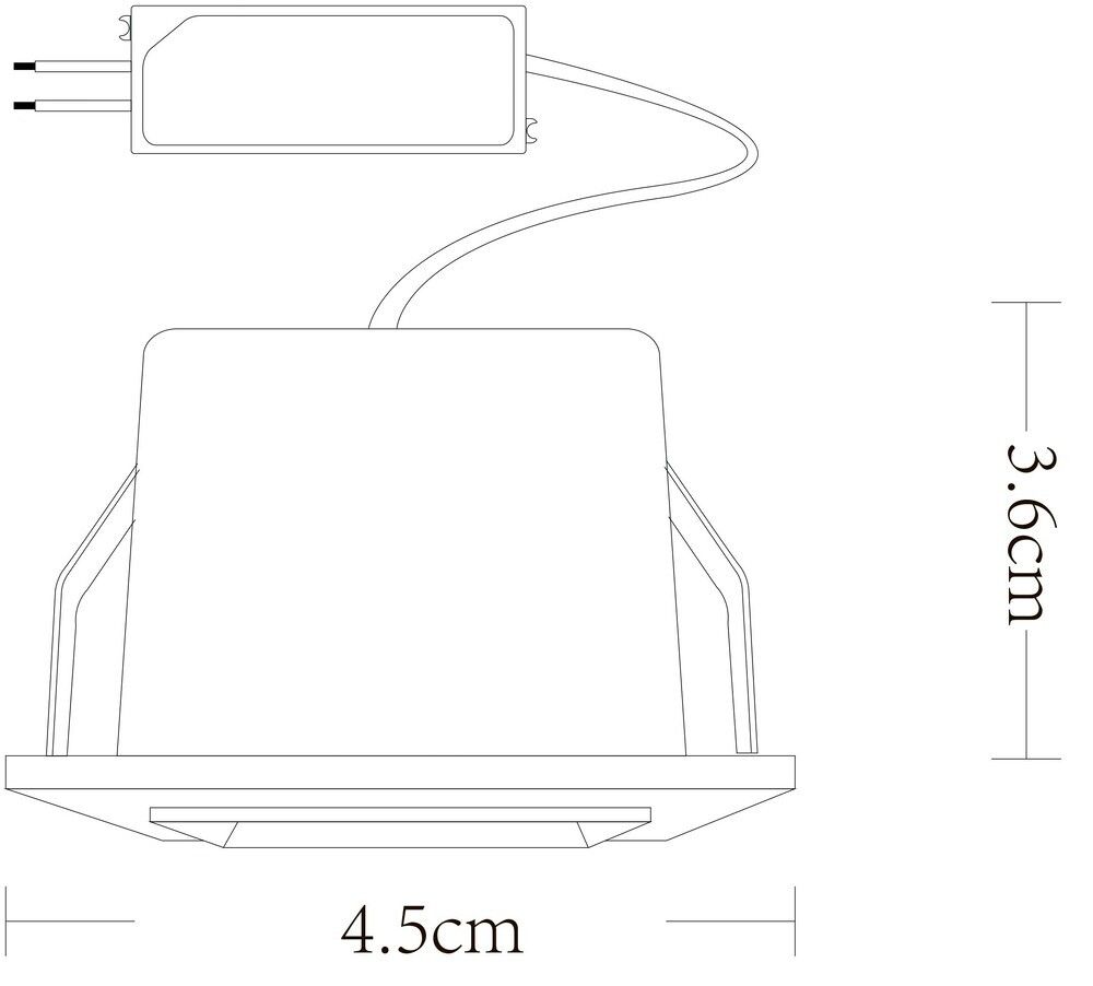 Точечный встраиваемый светильник Arte Lamp