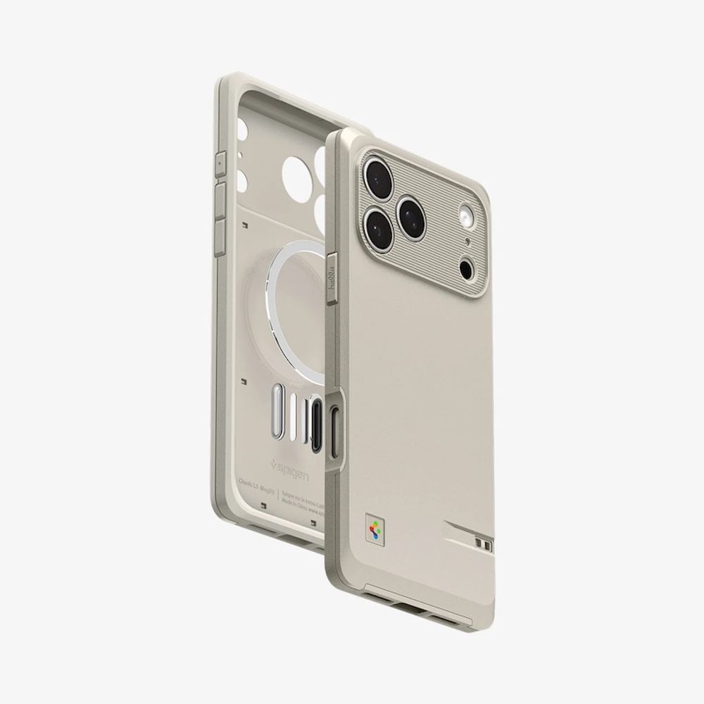 Чехол Spigen Classic LS Magsafe, stone для iPhone 17 Pro