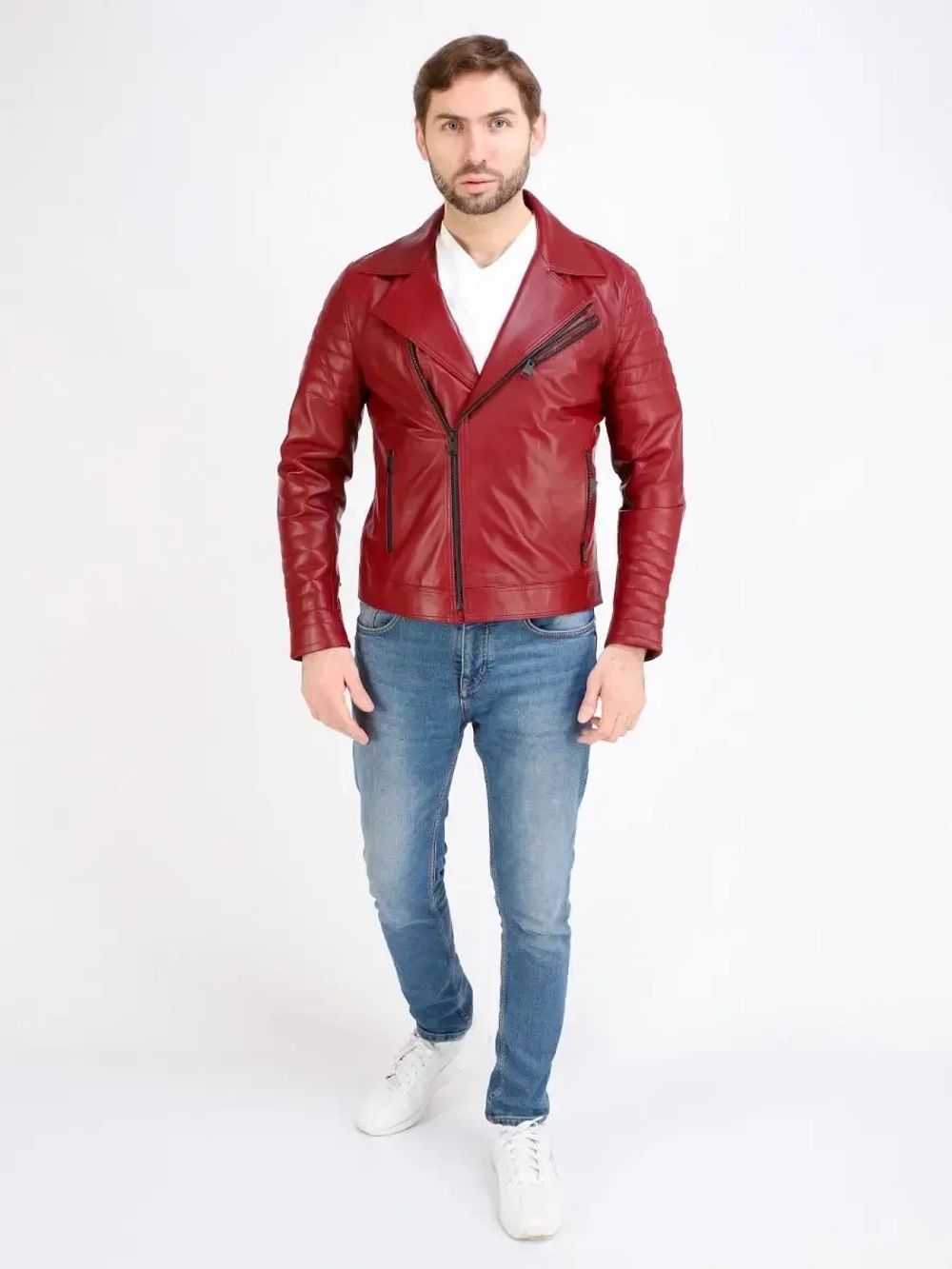 Косуха мужская натуральная кожа, куртка