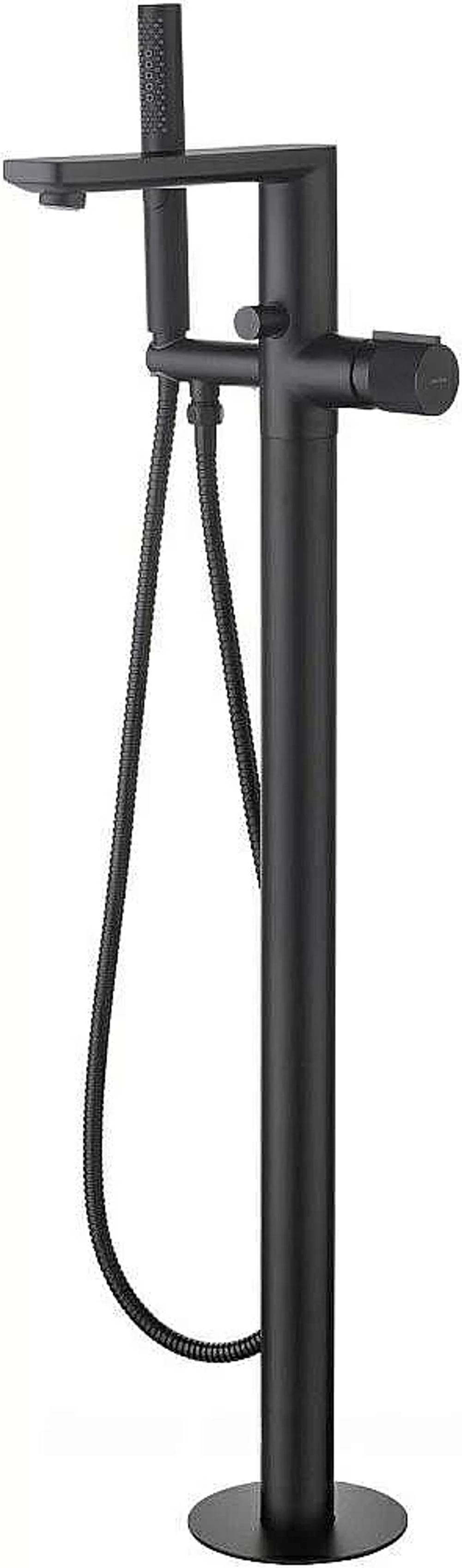Смеситель для ванны Allen Brau Liberty 5.33012-31 черный матовый