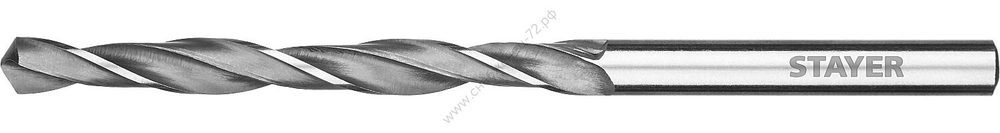 STAYER PROFI 4.0х75мм, Сверло по металлу HSS-R, быстрорежущая сталь М2(S6-5-2)