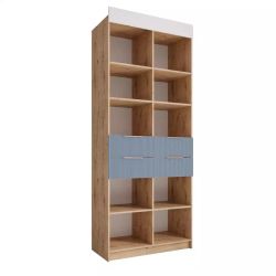 Шкаф «Лавис» СД 900.1 (дуб бунратти/белый софт), ЛДСП/МДФ, ДСВ Мебель