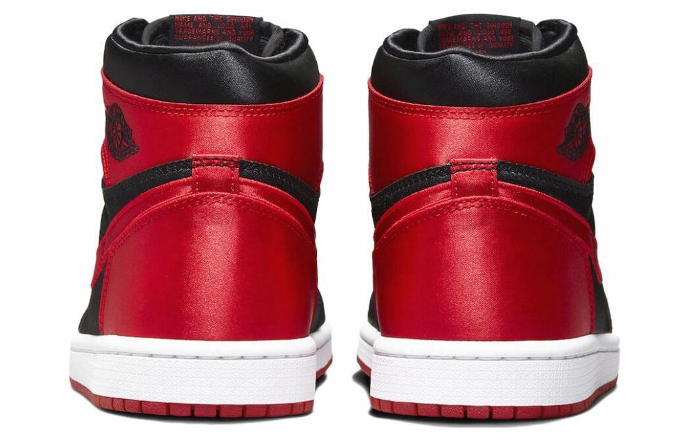 Кроссовки Jordan Air Jordan 1 High Og "Satin Bred" 2023 (Женская размерная сетка)