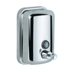 Дозатор для жидкого мыла хромированный настенный 0,5л ZALEL