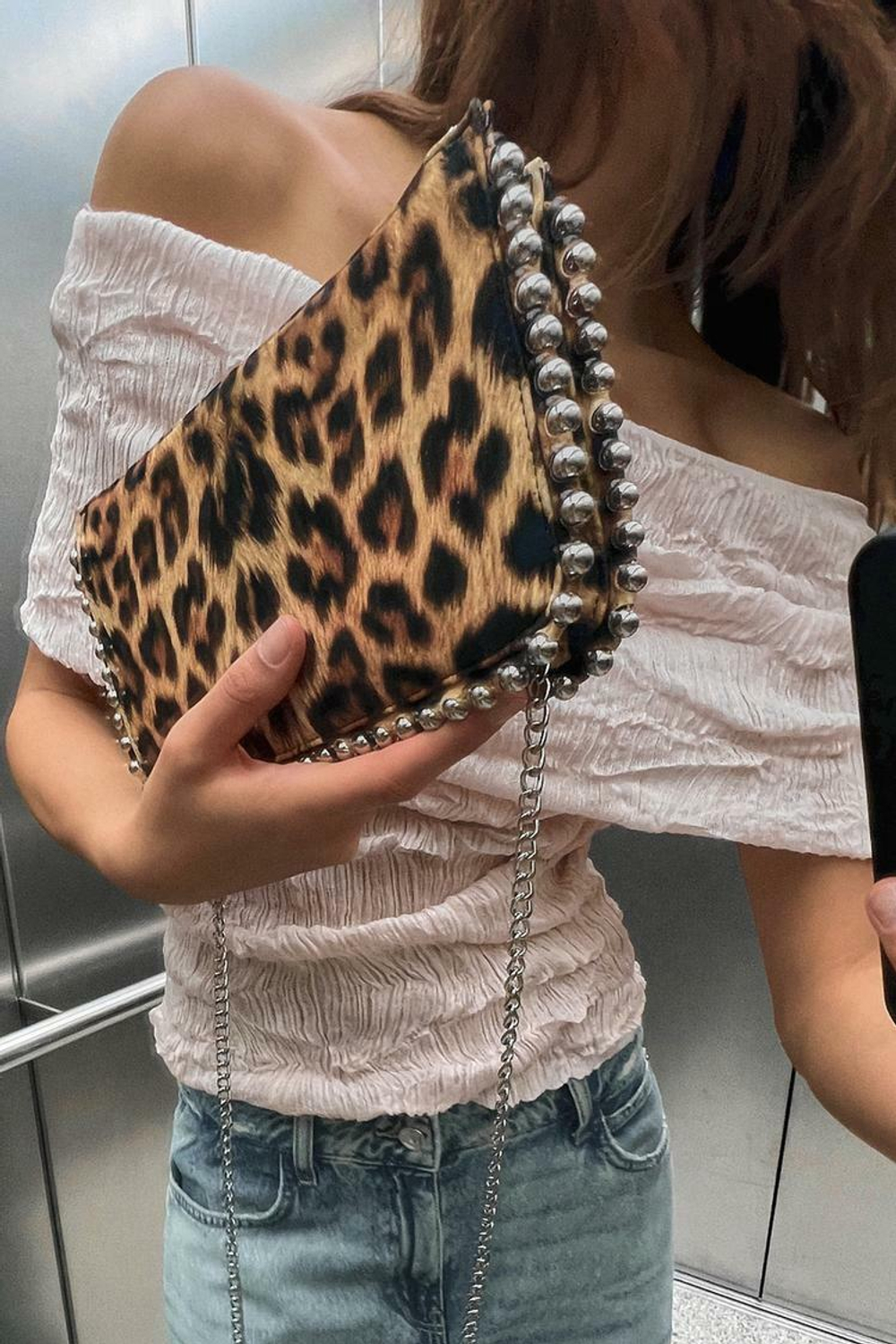 Zara animal print bag hotsell