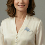 Брошь Fiore Luna Dragon чешский бриллиант BR15080 BL/S