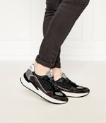 Кожаные кроссовки comb.eclipse Iceberg - черный(IU1704)