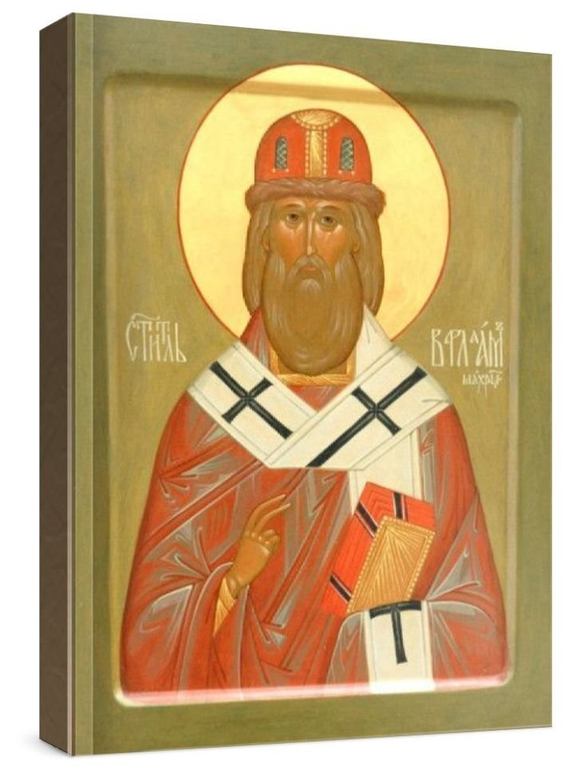 Варлаам Махрищский (рукописная икона)