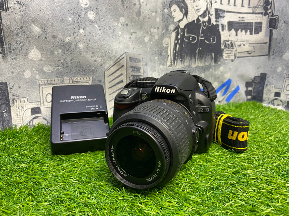 Nikon D3100 + 18-55mm 1300 кадров Покупка/Продажа