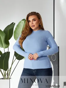 Водолазка 5400-голубой Minova