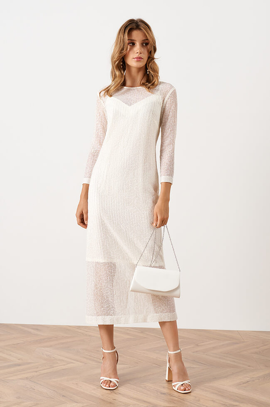 51543 Платье женское (молочный)