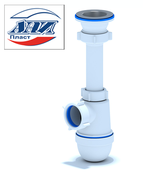 АНИ  С0100  Сифон 1 1/2 х 40  (50шт)