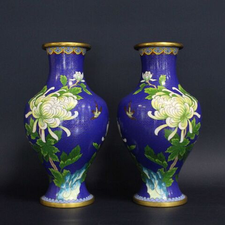 Винтаж: Парные вазы в китайском стиле