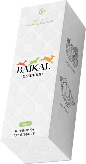 Ароматизатор Baikal Premium Кислый Клубника Грейпфрут