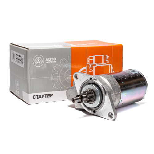 Стартер редукторный, ВАЗ, 12 В, 0.75/1.4 кВт, 9 зуб.