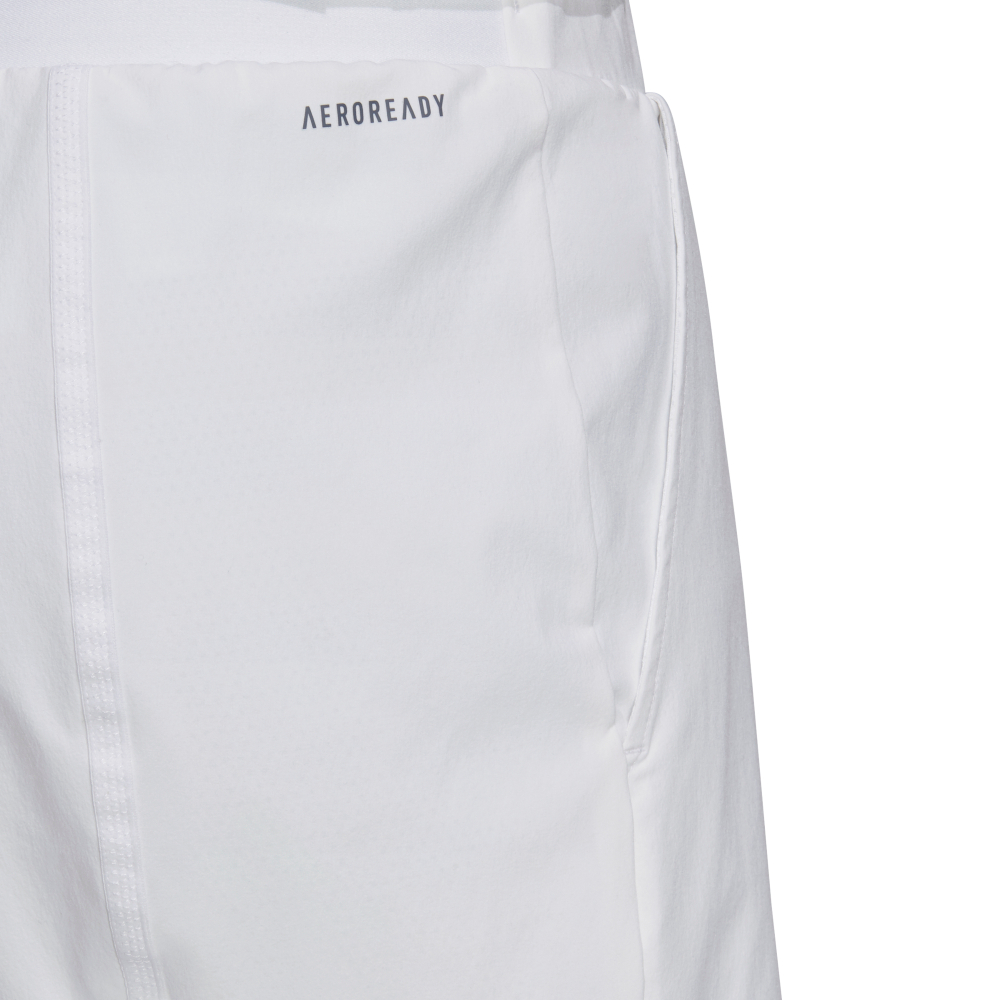 Мужские теннисные шорты Adidas 2in1 Short Heat Ready 7in - white/tech indigo