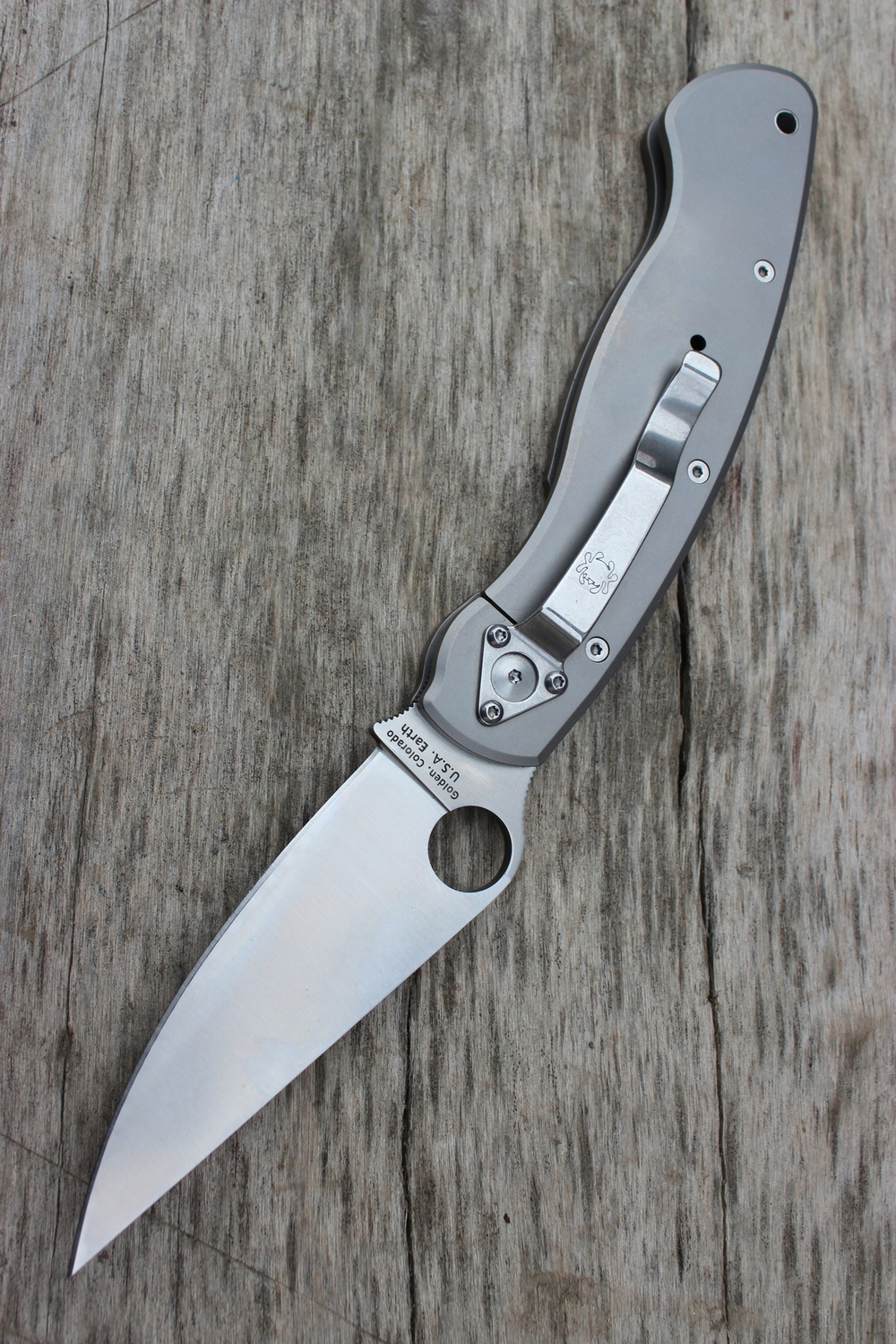 Нож Spyderco Military (Титан) A+++ RK-317