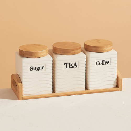 Набор керамических банок для хранения