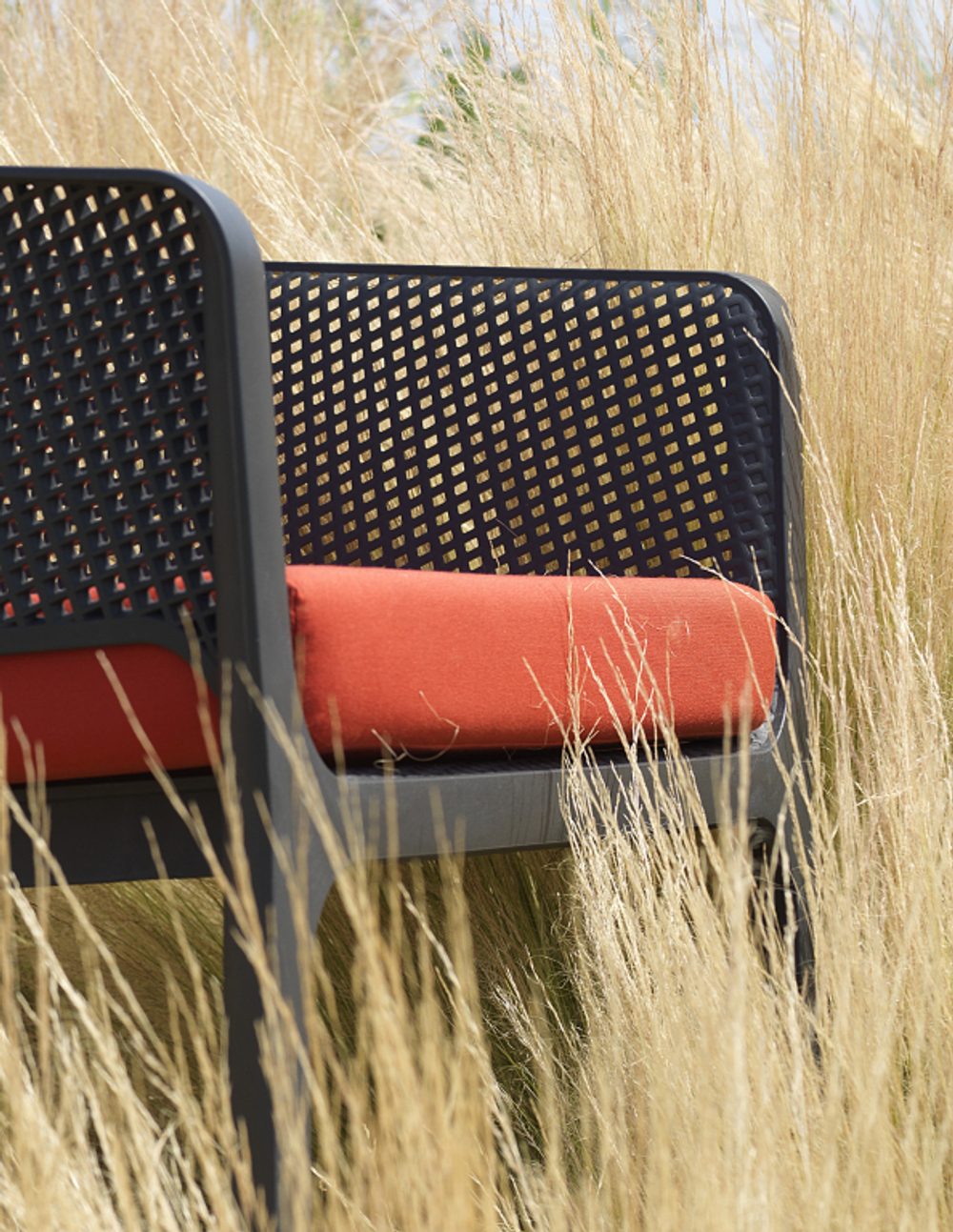 Кресло пластиковое, Nardi Net Relax, антрацит