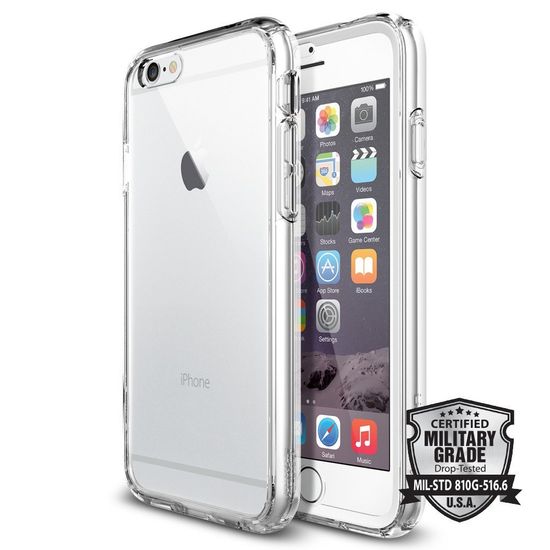 Spigen SGP Case Ultra Hybrid FX for iPhone 6 / 6S Crystal Clear SGP11362