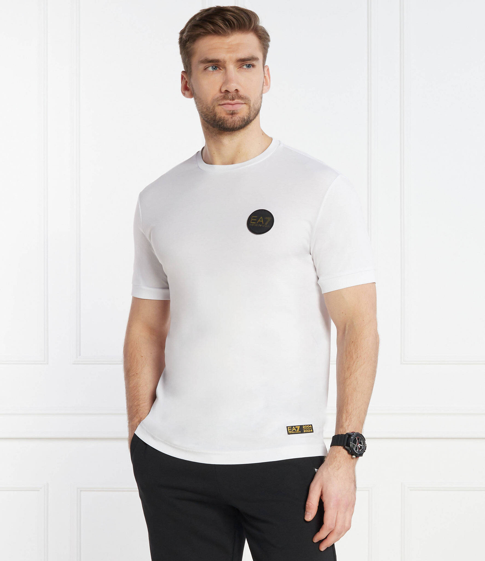 Футболка EA7 - белый(3DPT31 PJRGZ)