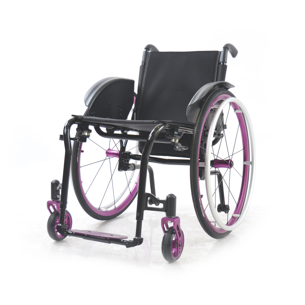 Активное кресло-коляcка со складной спинкой Omega Active 144