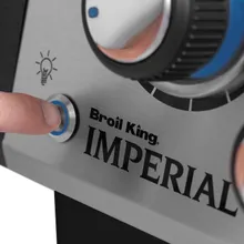 Газовый гриль Broil King Imperial 690 IR, 8 горелок, вертел, чёрный (с ИК-горелкой)