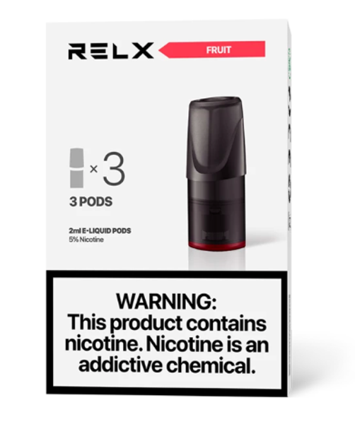 Купить Сменный Картридж RELX 2ml Fruit 5% (упаковка из 3шт)