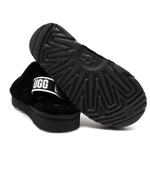 Кожаная домашняя обувь k fluff yeah clog UGG - черный(1123633K)