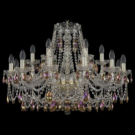 Подвесная люстра Bohemia Art Classic 11.25 11.25.12+6.300.Gd.Sp.K777
