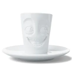 Кофейная пара joking, 80 мл, белая