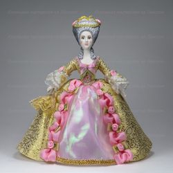 Сувенирная кукла Маркиза в костюме 18 века
