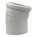 Отвод канализационный PRO AQUA STILTE Ø110x15°