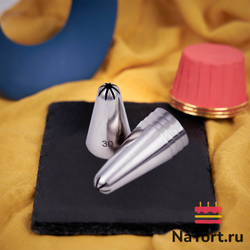 Насадка кондитерская №30 «Закрытая звезда 8 лучей»