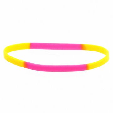 Браслет розово-жёлтый