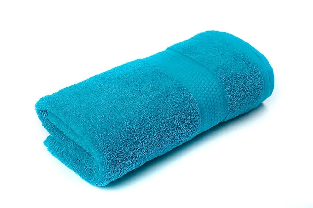 Полотенце махровое, г/к, 100х150, арт. 100-150 BS, 400 гр/м2, цвет: 720-бирюза,