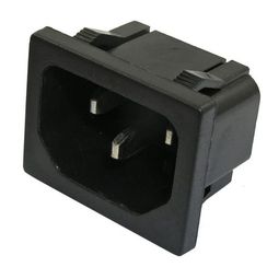 Вилка на корпус AC-1(защелка)