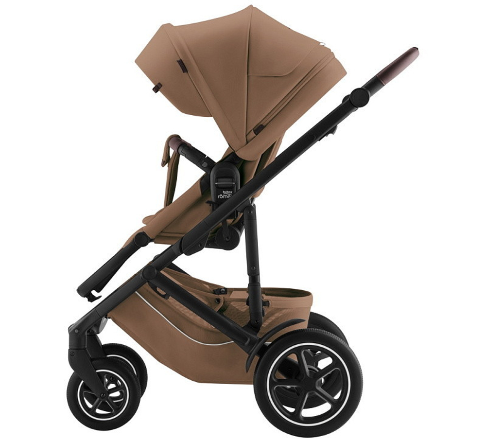 Коляска 3 в 1 Britax Roemer Smile 5Z LUX и автокресло Baby-Safe Pro Style Sage green Warm Caramel