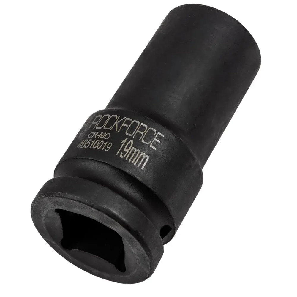 Головка ударная глубокая 19мм 3/4''6гр. RockForce##Rock FORCE RF-46510019