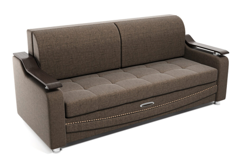 Диван-кровать ЛИДЕР /24 /SAVANA COFFEE/, 5 пакетов 2230х930х1030 Диваны Софт