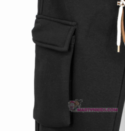 трико - джогеры теплое Мишка ANGEL  4826