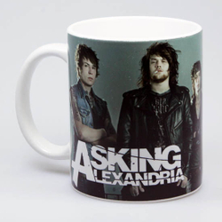 Кружка Asking Alexandria ( Danny Worsnop с сигаретой )