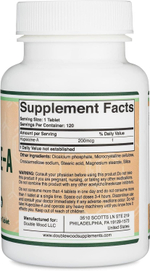 Double Wood Supplements - Huperzine-A 120 capsules