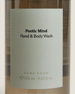 Zara Home - Гель для душа с ароматом poetic mind, 250 мл