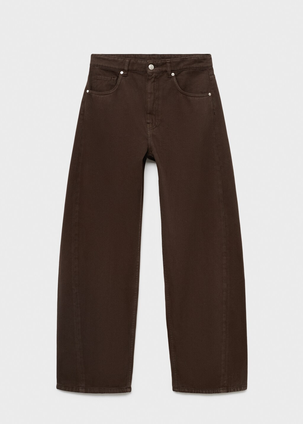 Джинсы barrel со средней посадкой