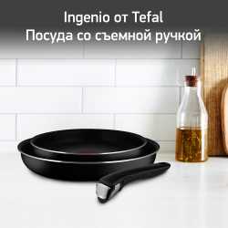 Набор сковород Tefal Ingenio 4250810, 22/26 см, съемная ручка