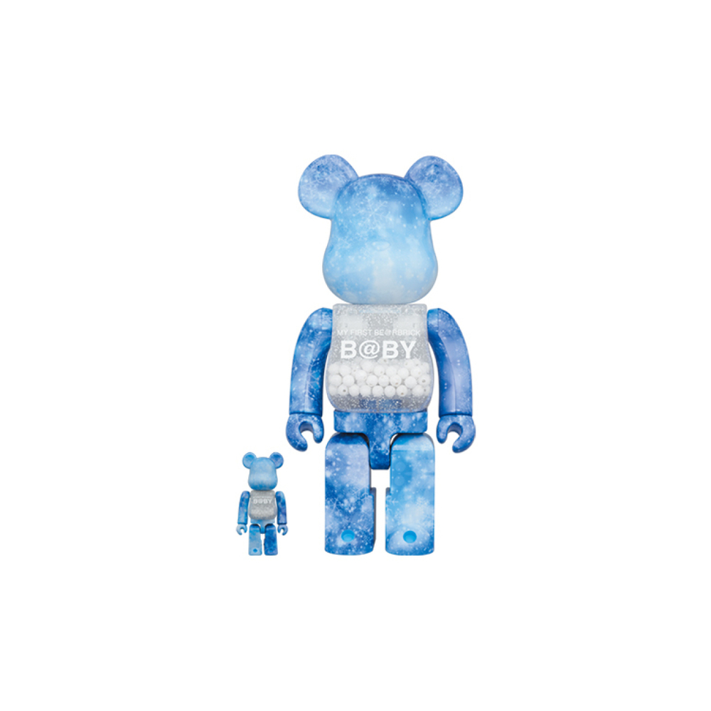 Дизайнерские игрушки BE@RBRICK MY FIRST B@BY CRYSTAL OF SNOW 7cm,28cm, 3907831-618048479