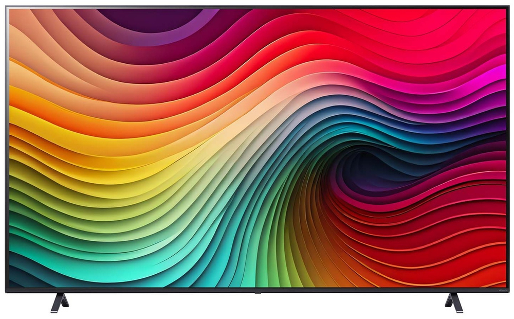 Телевизор LG 43NANO80T6A 109 см черный