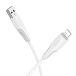 Кабель USB - Lightning BOROFONE BX119 (белый) 1м